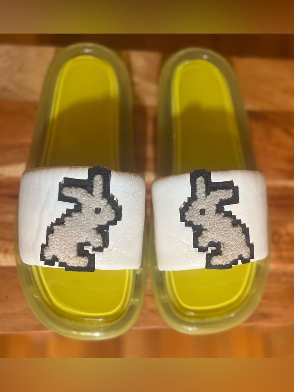 Tory Burch Rabbit Bubble Jelly Slide 🐇